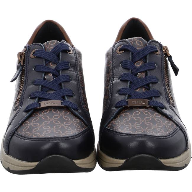 Blue Ara Shoes Osaka Women's Sneakers | ARA872BVJ