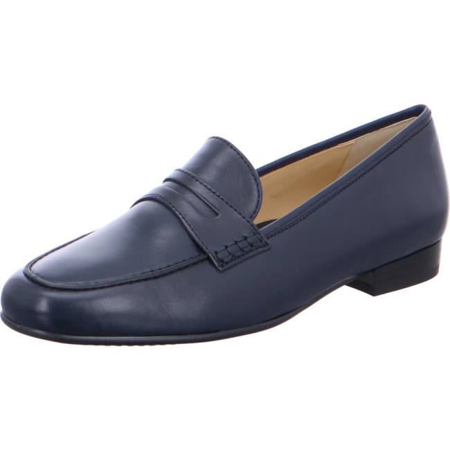 Blue Ara Shoes Penny Kent Women\'s Loafers | ARA294OCL