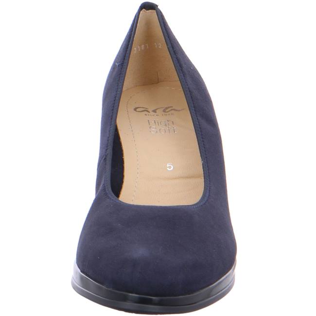 Blue Ara Shoes Platform Heels Orly Women's Pumps | ARA068BEJ