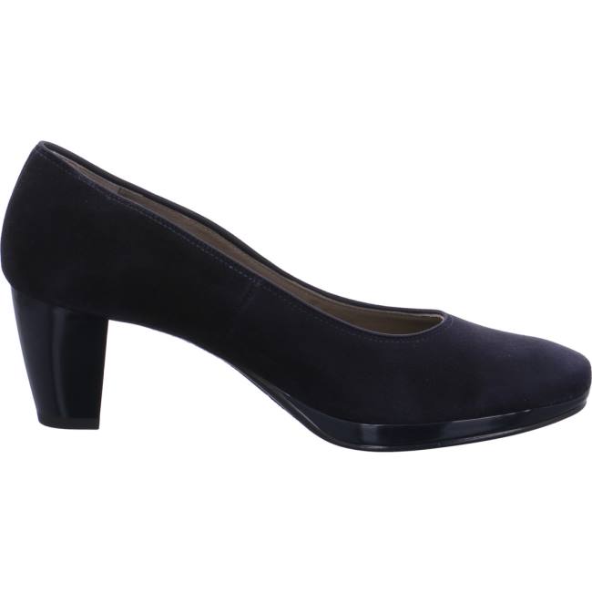 Blue Ara Shoes Platform Heels Toulouse Women's Pumps | ARA682XYG