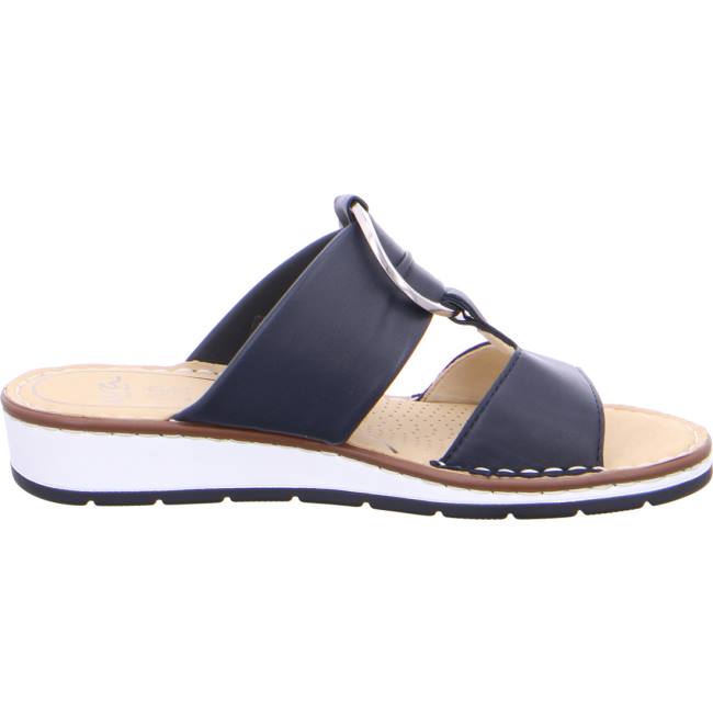 Blue Ara Shoes Positano Women's Mules | ARA958HRI