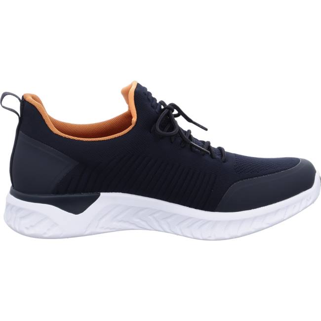 Blue Ara Shoes San Diego Men's Sneakers | ARA419MHA