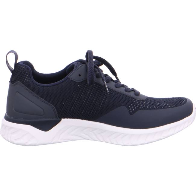 Blue Ara Shoes San Diego Men's Sneakers | ARA492GZT