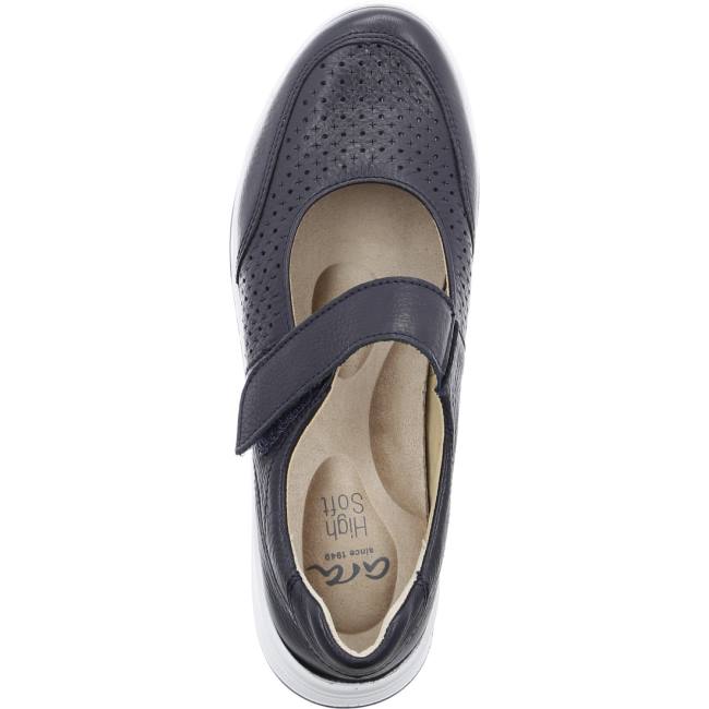 Blue Ara Shoes Sapporo Women's Loafers | ARA413SZG