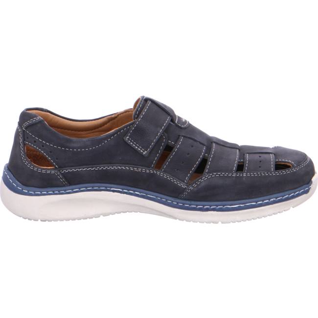 Blue Ara Shoes Slip-ons Pedro Navy Men's Sandals | ARA092CIG