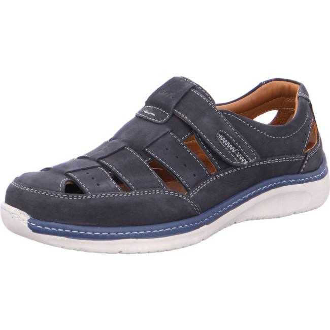 Blue Ara Shoes Slip-ons Pedro Navy Men\'s Sandals | ARA092CIG