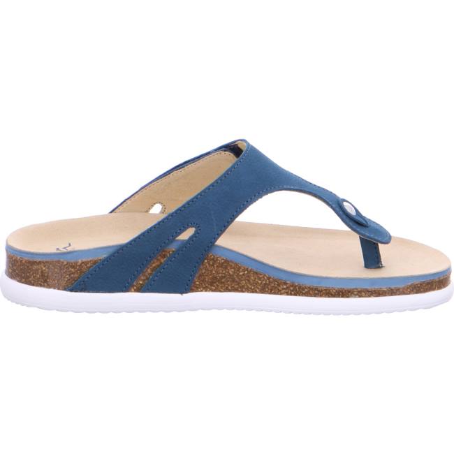 Blue Ara Shoes Sylt Capri Women's Mules | ARA806FOU