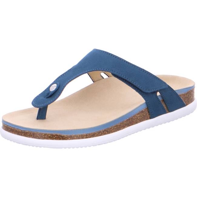 Blue Ara Shoes Sylt Capri Women\'s Mules | ARA806FOU