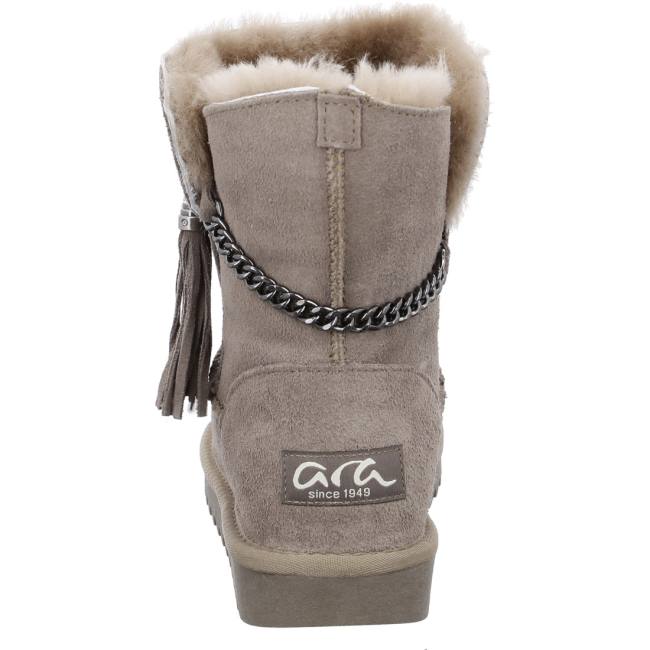 Brown Ara Shoes Alaska Taupe Women's Boots | ARA507HSP