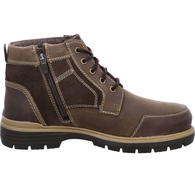 Brown Ara Shoes Alonso Men's Boots | ARA542RBQ