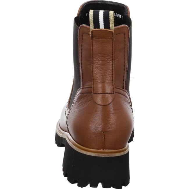 Brown Ara Shoes Ankle Denver Cognac Women's Boots | ARA570XFS