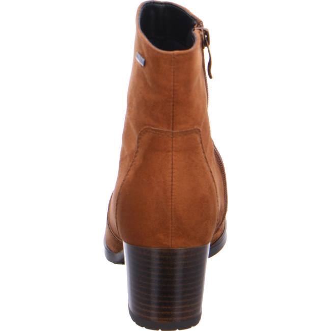 Brown Ara Shoes Ankle Florenz Cognac Women's Boots | ARA326FNL