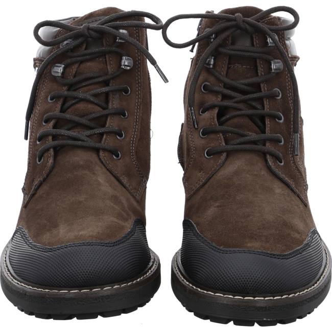 Brown Ara Shoes Ankle Frederik Men's Boots | ARA907GOB