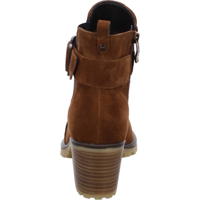 Brown Ara Shoes Ankle Mantova Nuts Women's Boots | ARA846SAG