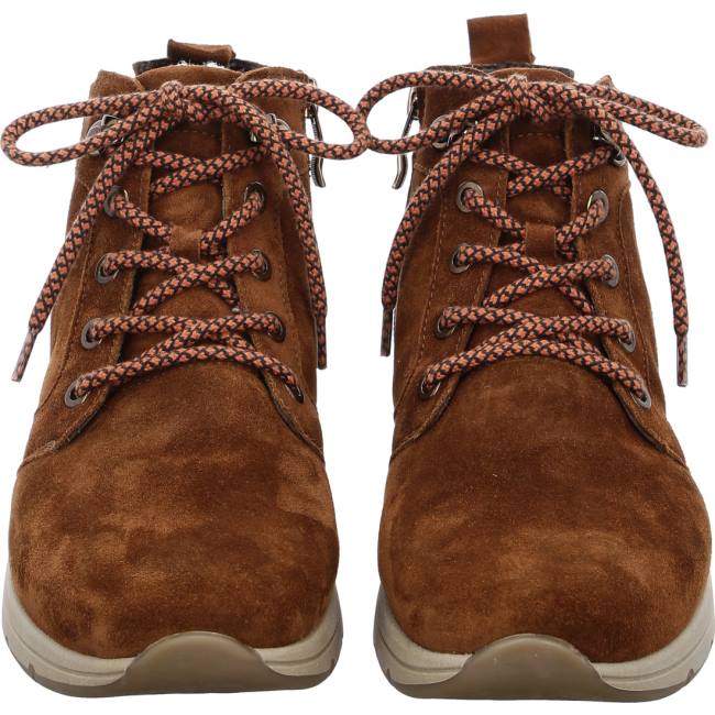 Brown Ara Shoes Ankle Osaka Nuts Women's Boots | ARA201FMU