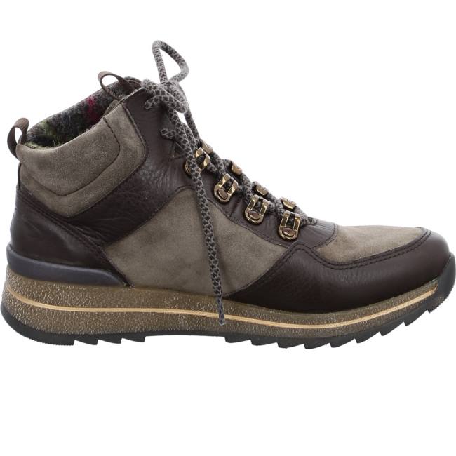 Brown Ara Shoes Ankle Osaka Tundra Taiga Women's Boots | ARA543FHA