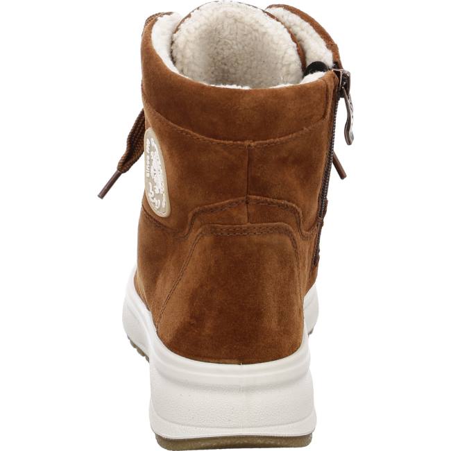 Brown Ara Shoes Aspen Nuts Women's Boots | ARA012LBW