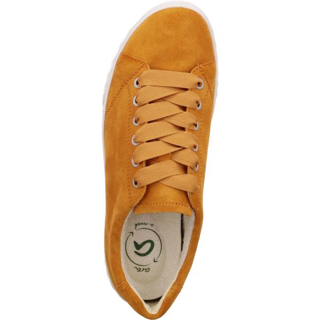 Brown Ara Shoes Avio Ochre Women's Sneakers | ARA936PQA