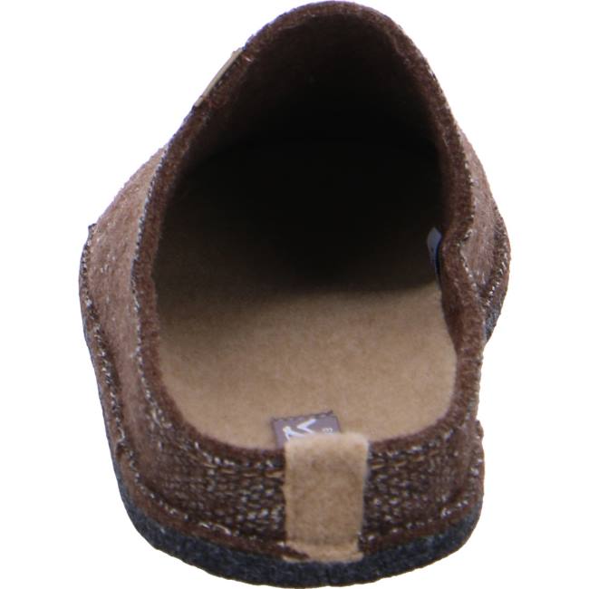 Brown Ara Shoes Cosy Men's Slippers | ARA570OWK