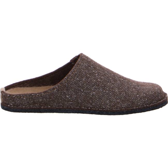 Brown Ara Shoes Cosy Men's Slippers | ARA570OWK