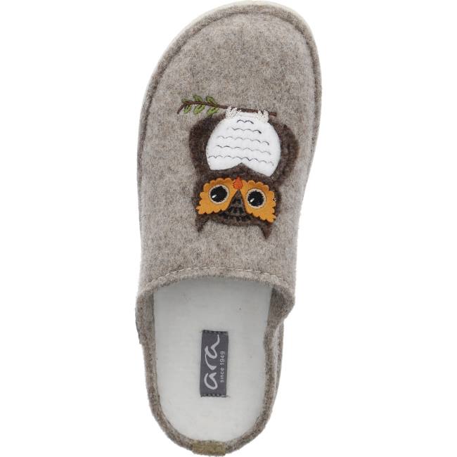 Brown Ara Shoes Cosy Moon Women's Slippers | ARA345GIW