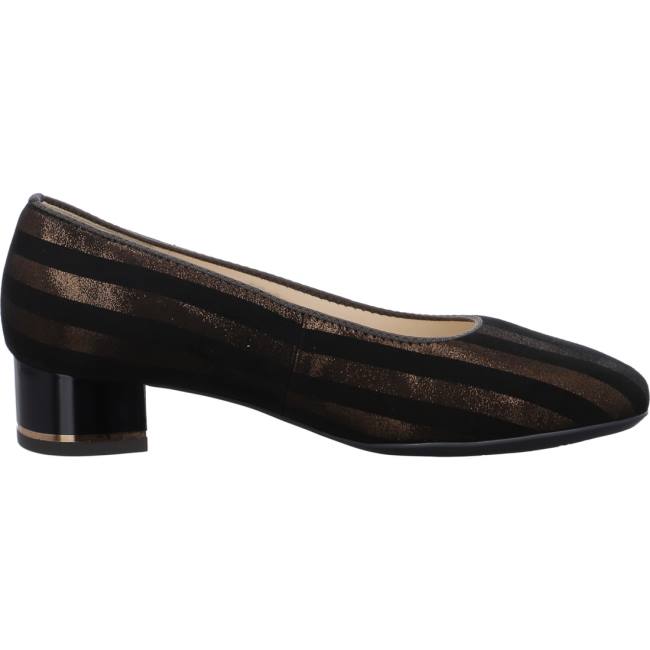 Brown Ara Shoes Courts Graz Whisky Women's Pumps | ARA783MGR