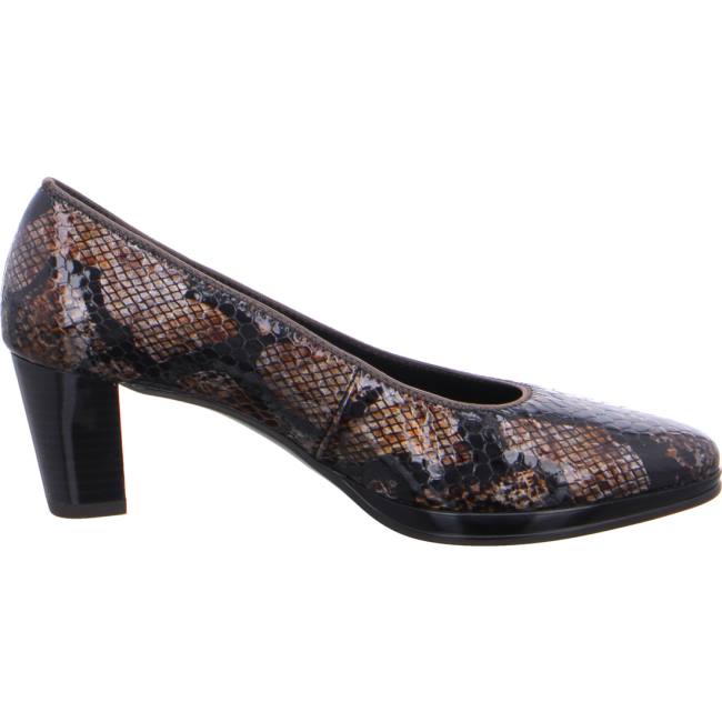 Brown Ara Shoes Courts Orly Women's Pumps | ARA725IPJ