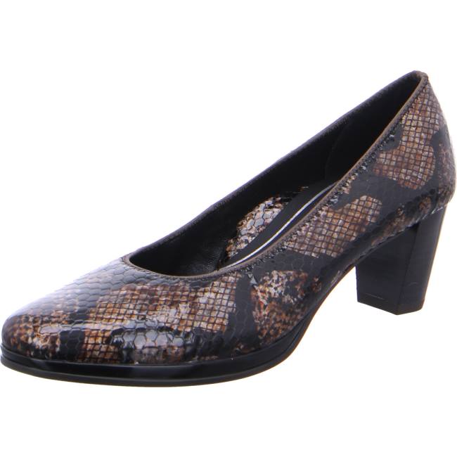 Brown Ara Shoes Courts Orly Women\'s Pumps | ARA725IPJ