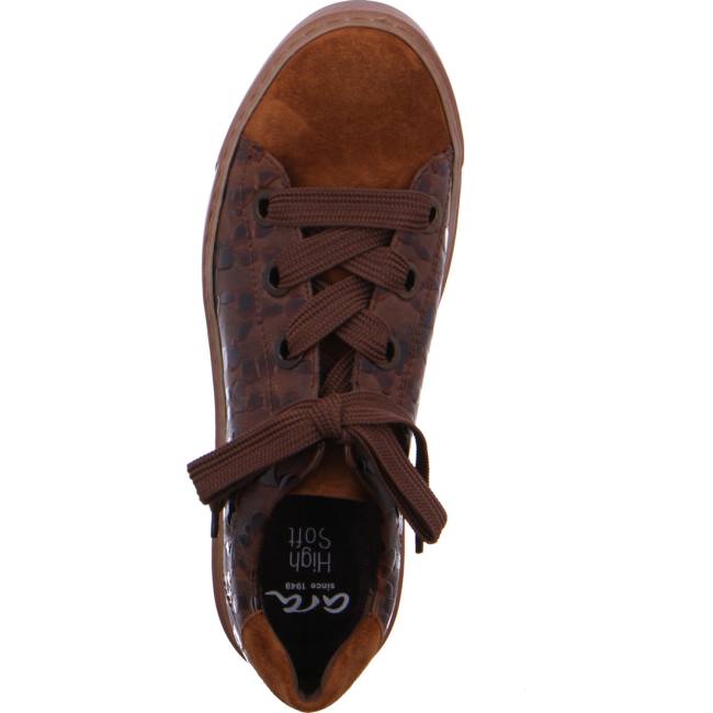 Brown Ara Shoes Courtyard Women's Sneakers | ARA956UOZ