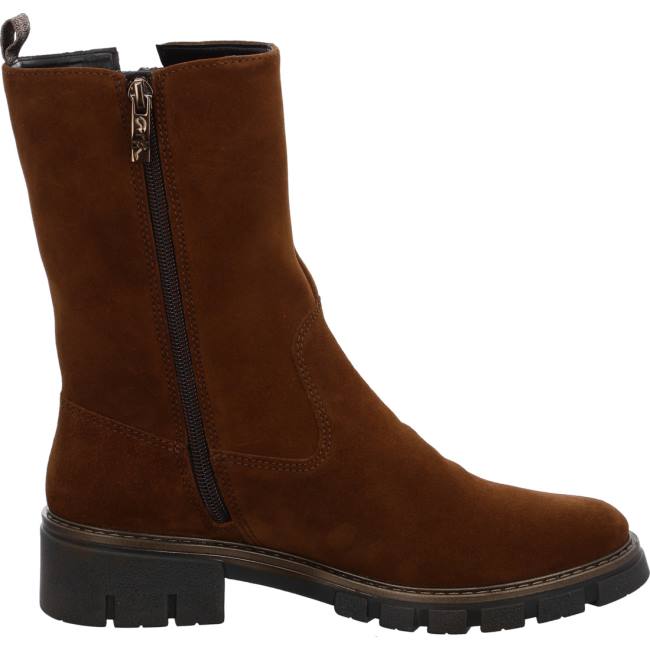 Brown Ara Shoes Dover Nuts Women's Boots | ARA914AFX