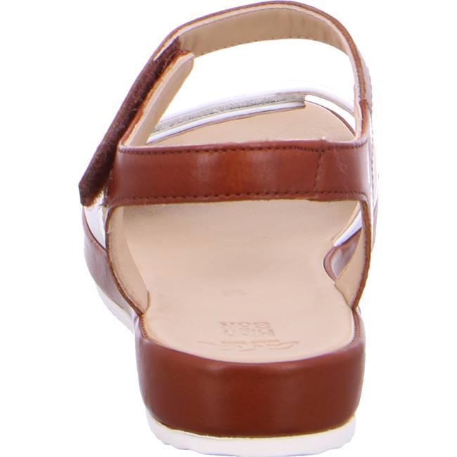 Brown Ara Shoes Dubai Cognac Women's Sandals | ARA230UOY