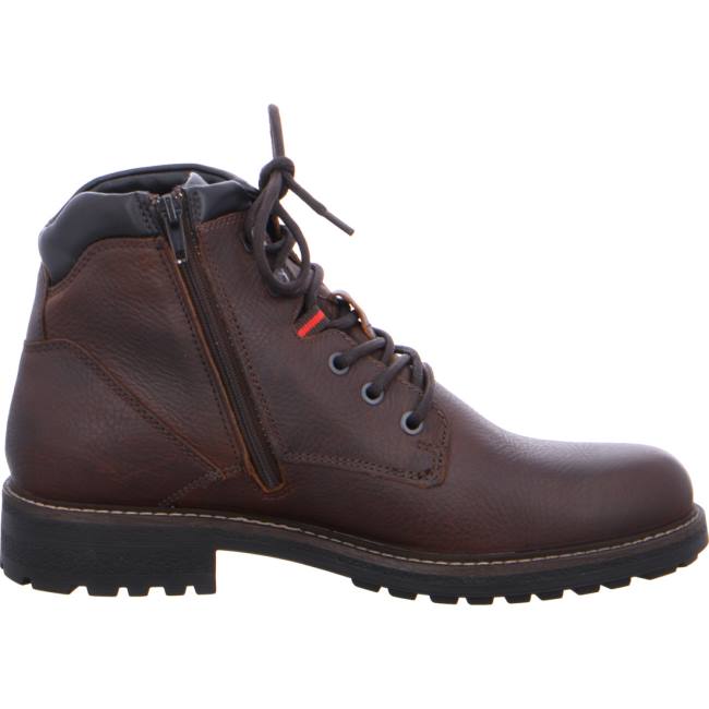 Brown Ara Shoes Frederik Men's Boots | ARA349JBV