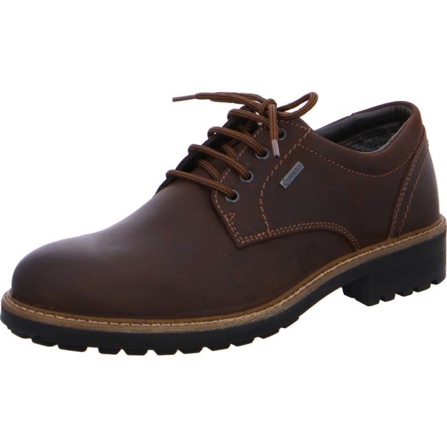 Brown Ara Shoes Frederik Men\'s Lace Up Shoes | ARA605FCZ