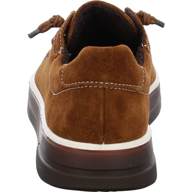 Brown Ara Shoes Frisco Nuts Women's Sneakers | ARA851GRH