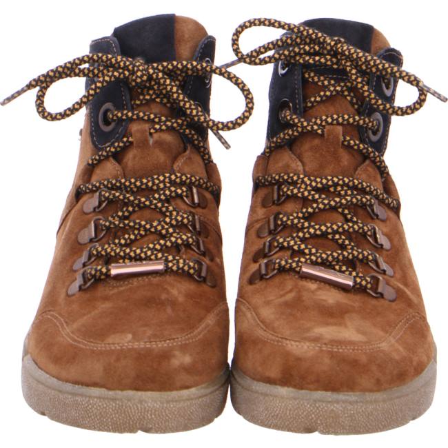 Brown Ara Shoes High Top Rom Women's Boots | ARA745VWQ