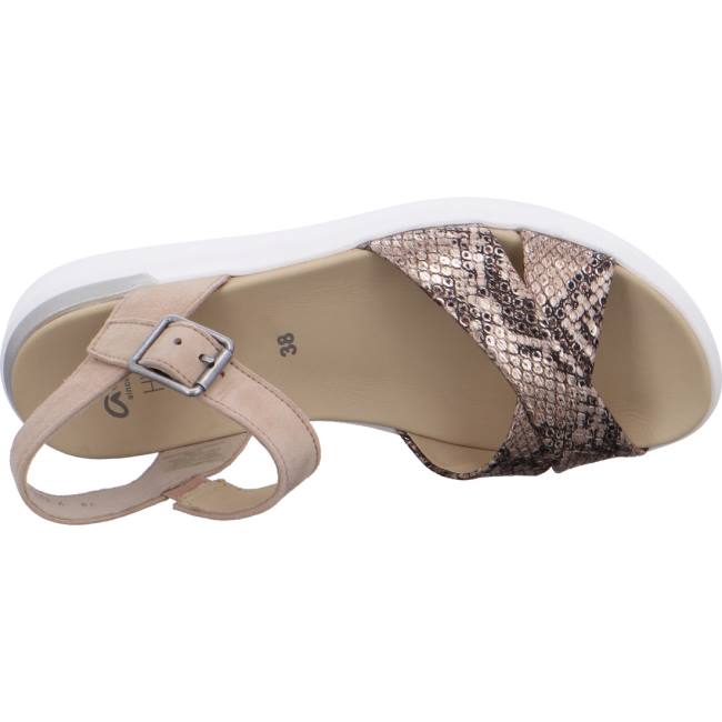 Brown Ara Shoes Ibiza Women's Sandals | ARA513RMX