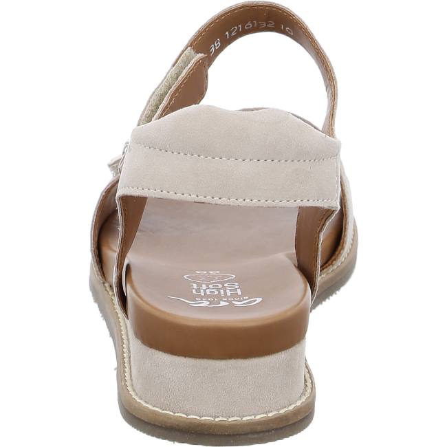 Brown Ara Shoes Kos Sand Women's Sandals | ARA483BYM