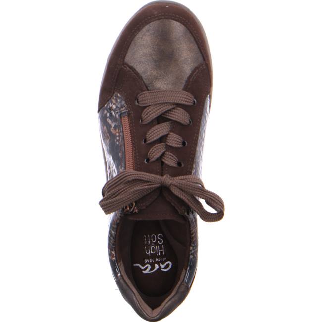 Brown Ara Shoes Lace-ups Merano Women's Sneakers | ARA645BLX