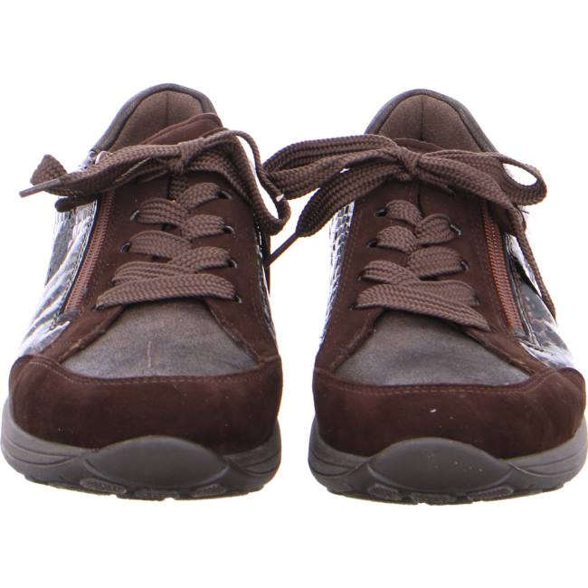 Brown Ara Shoes Lace-ups Merano Women's Sneakers | ARA645BLX