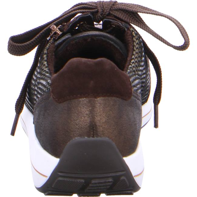 Brown Ara Shoes Lace-ups Osaka Women's Sneakers | ARA463PKM