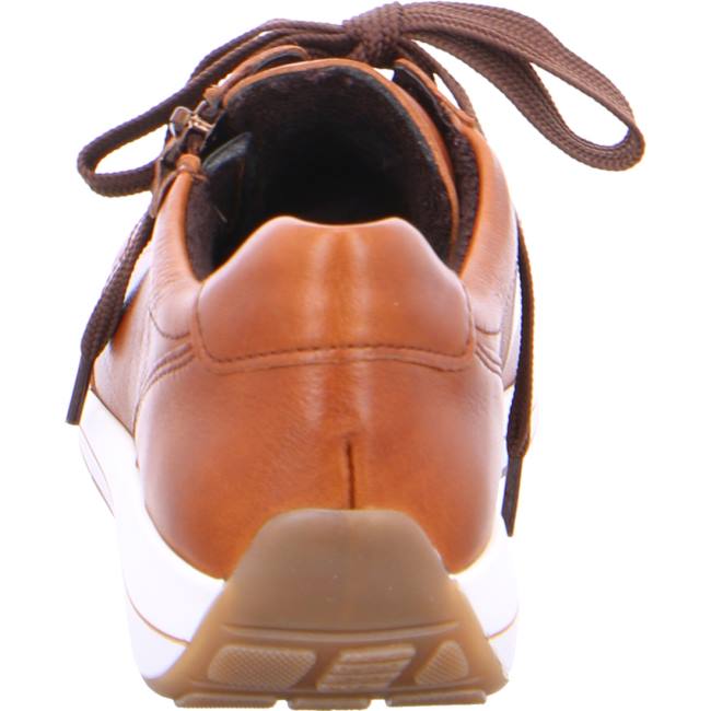 Brown Ara Shoes Lace-ups Osaka Women's Sneakers | ARA940HCV