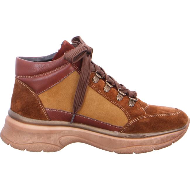 Brown Ara Shoes Lace-ups Roma Women's Boots | ARA456IUA