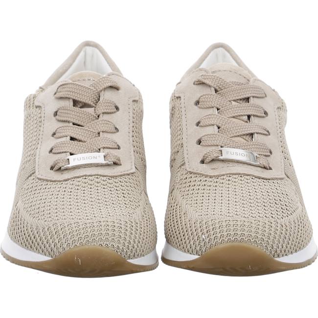 Brown Ara Shoes Lissabon Sand Women's Sneakers | ARA483MZK