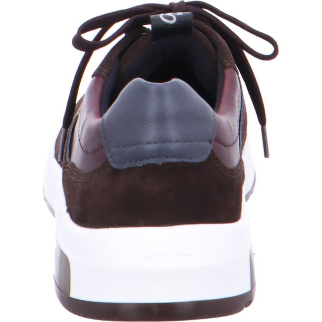 Brown Ara Shoes Los Angeles Men's Sneakers | ARA713JDE