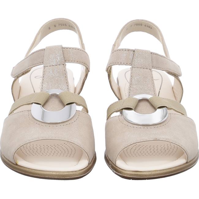 Brown Ara Shoes Lugano Sand Women's Sandals | ARA624MQC