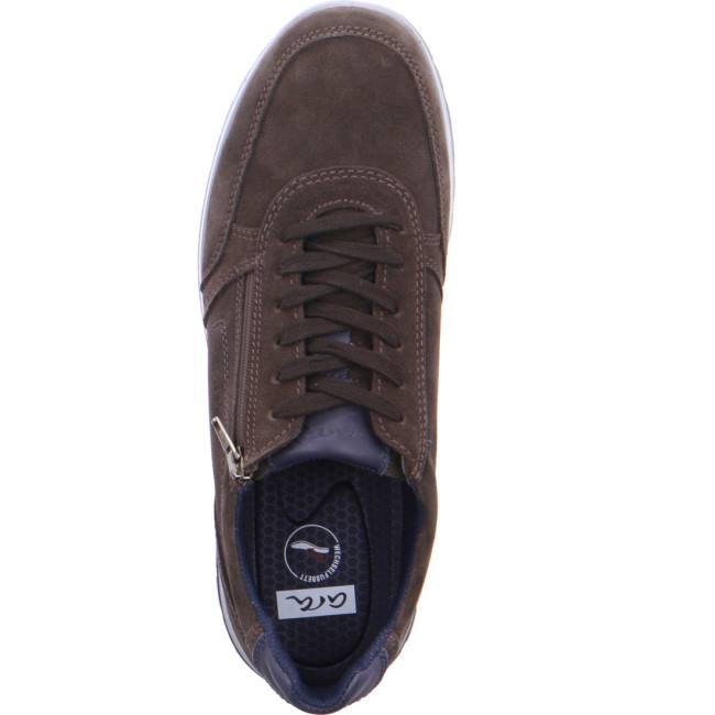 Brown Ara Shoes Matteo Caffee Men's Sneakers | ARA851MXG