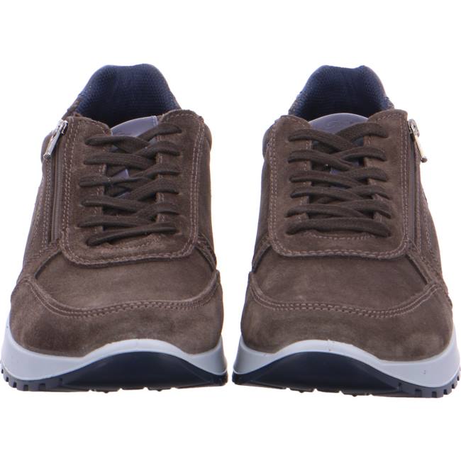 Brown Ara Shoes Matteo Caffee Men's Sneakers | ARA851MXG