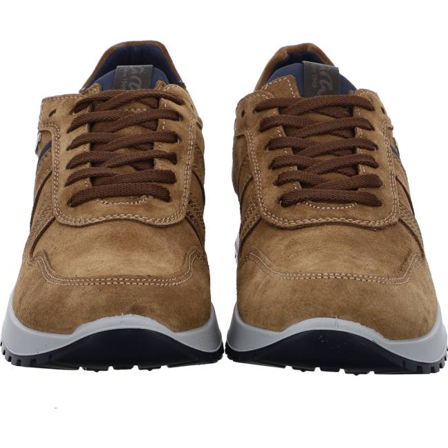 Brown Ara Shoes Matteo Cuoio Men's Sneakers | ARA165WKZ