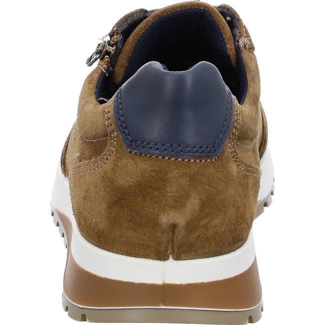 Brown Ara Shoes Matteo Tabac Men's Sneakers | ARA063WUC