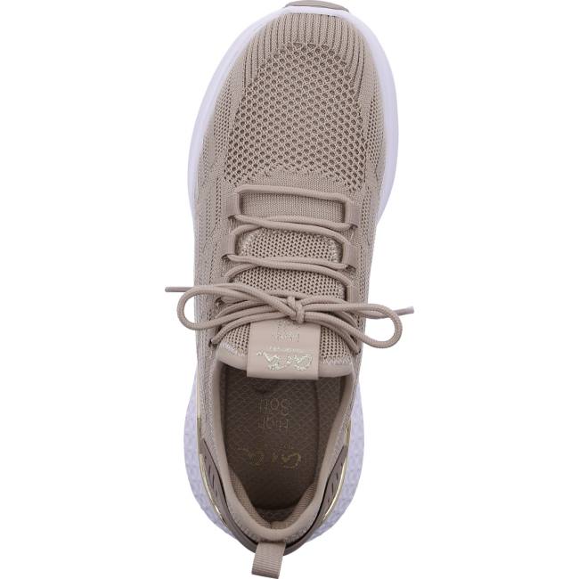 Brown Ara Shoes Maya Sand Women's Sneakers | ARA093WXU